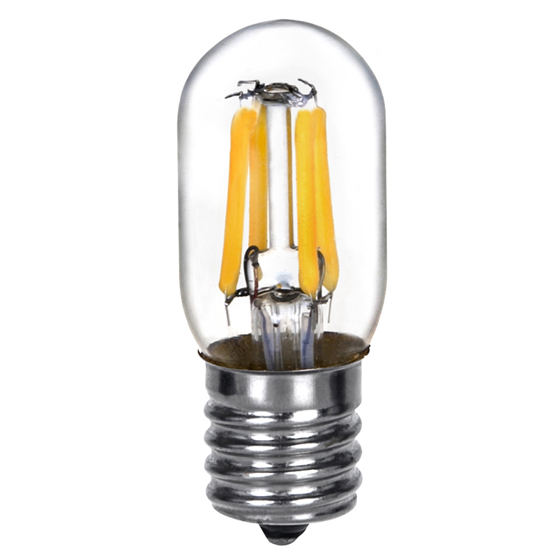T22 E17 Intermediate Base 2W LED Vintage Antique Filament Light Bulb, 25W Equivalent, 4-Pack T22 E17 Intermediate Base 2W LED Vintage Antique Filament Light Bulb, 25W Equivalent, 4-Pack